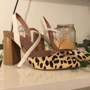 “Keesa Heel”  cheetah heels